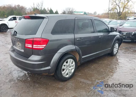 2015 Dodge Journey American Value Pkg z USA, uszkodzony, nr VIN 3C4PDCAB5FT587960